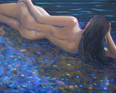 Ondine, oh belle de nuit, je venais vers toi aveugle. De notre lit sur la grève, te souviens-tu?