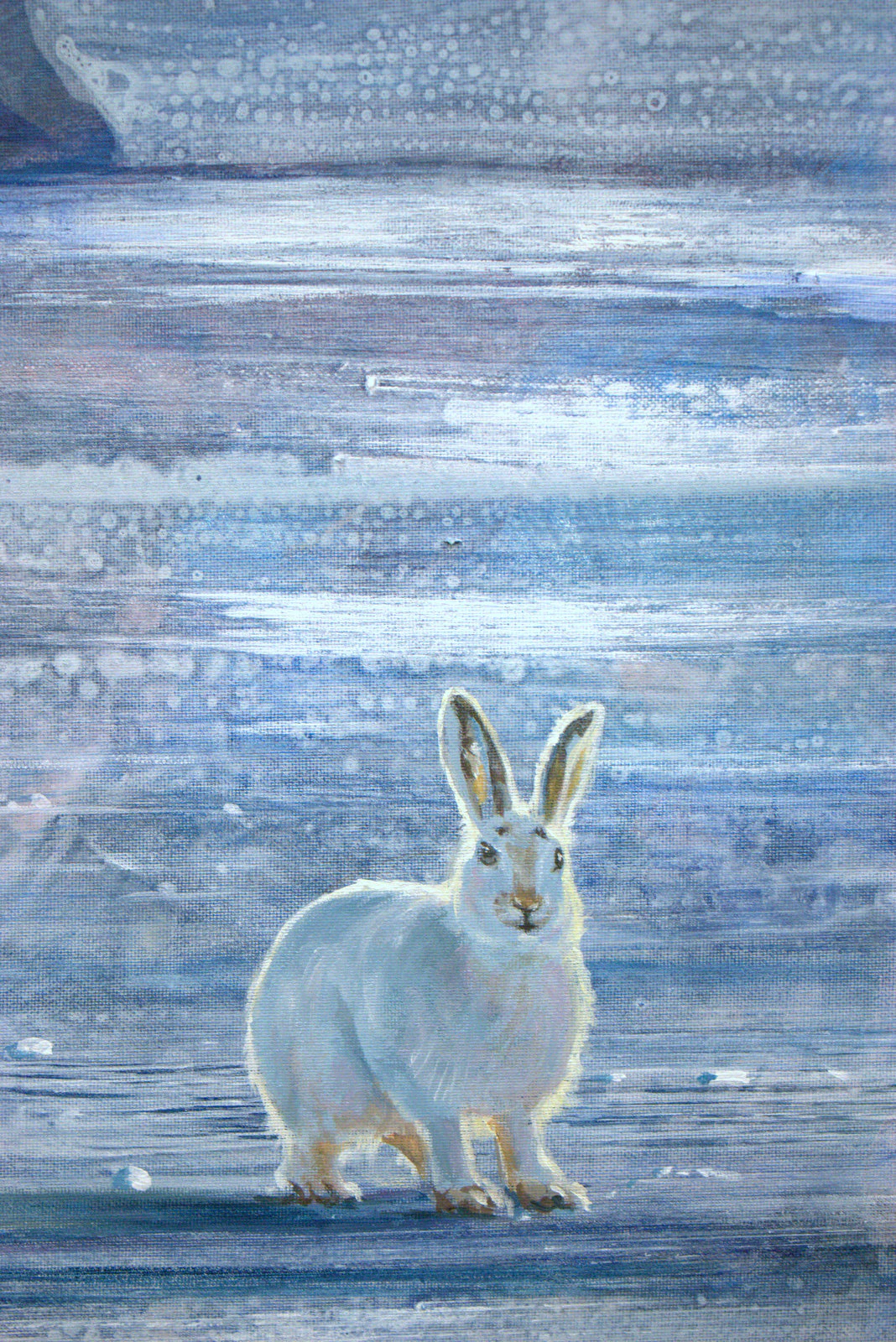 Alors que tout allait bien mal dans le monde, une nuit, m'aventurant sur le lac j'entendis : " Mais pourquoi faites-vous la lumière sur moi?" - Thumbnail 2