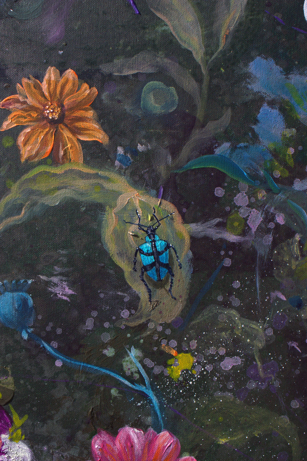 Mes baisers ne savaient dormir sans les tiens immortels alors après l'orage nous allions au jardin les unir sans fin. - Thumbnail 4