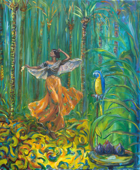 Oh ! Loula, quand la nuit pour quelques pennies tu dansais le raqs sharqi, je devenais ivre du seul vol de tes ailes, mon ange.