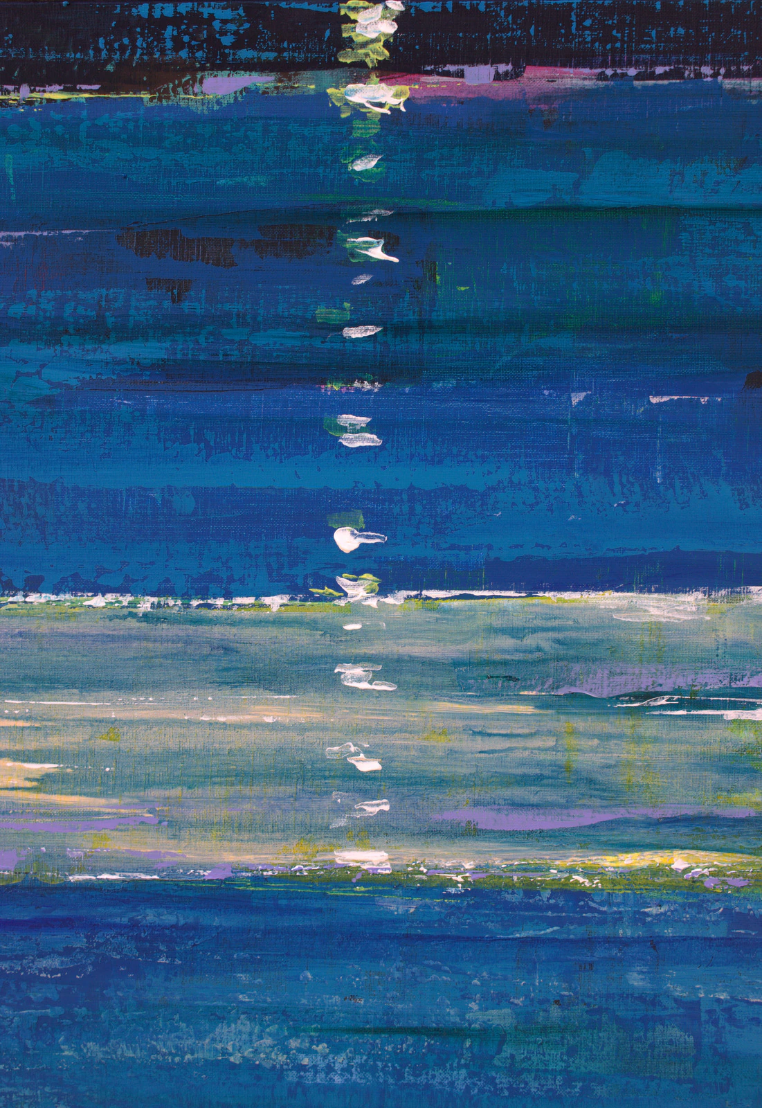 Sur le chemin, ta main pure éclairait la mienne. La lune, dans un aplomb certain, inondait la chapelle. - Thumbnail 3