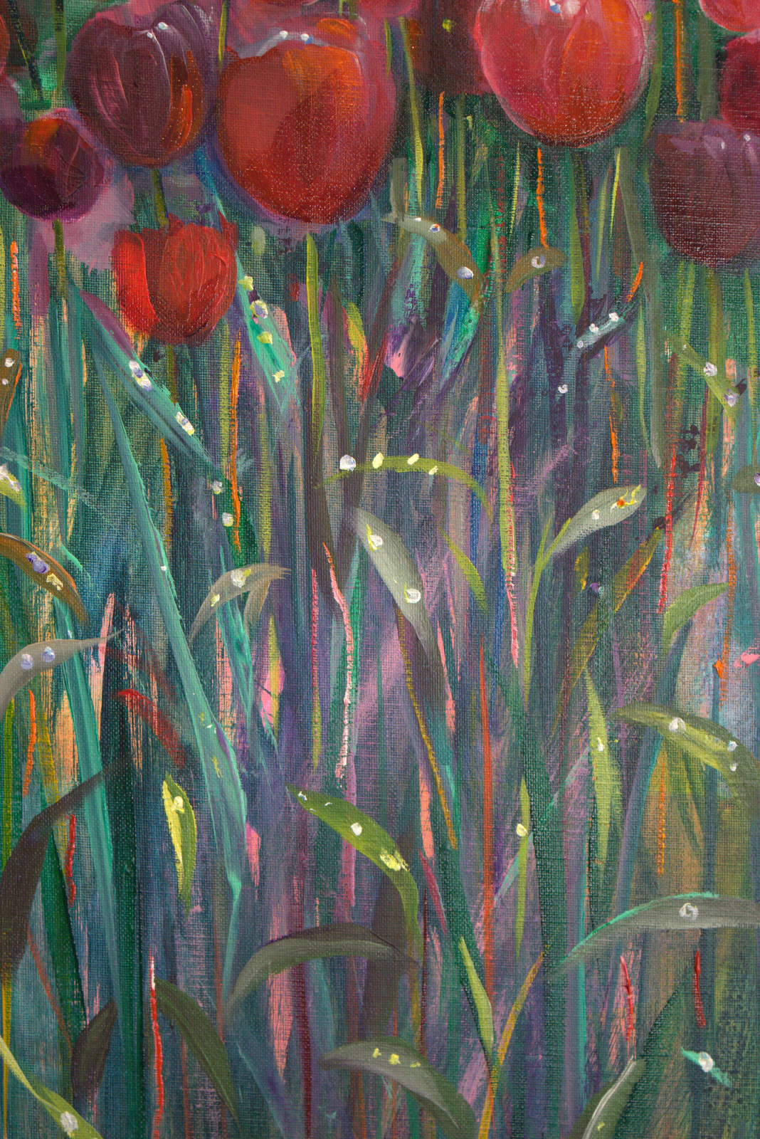 A la suite de la création du libre jardin, l'ange vint admirer la création de la rosée. - Thumbnail 2