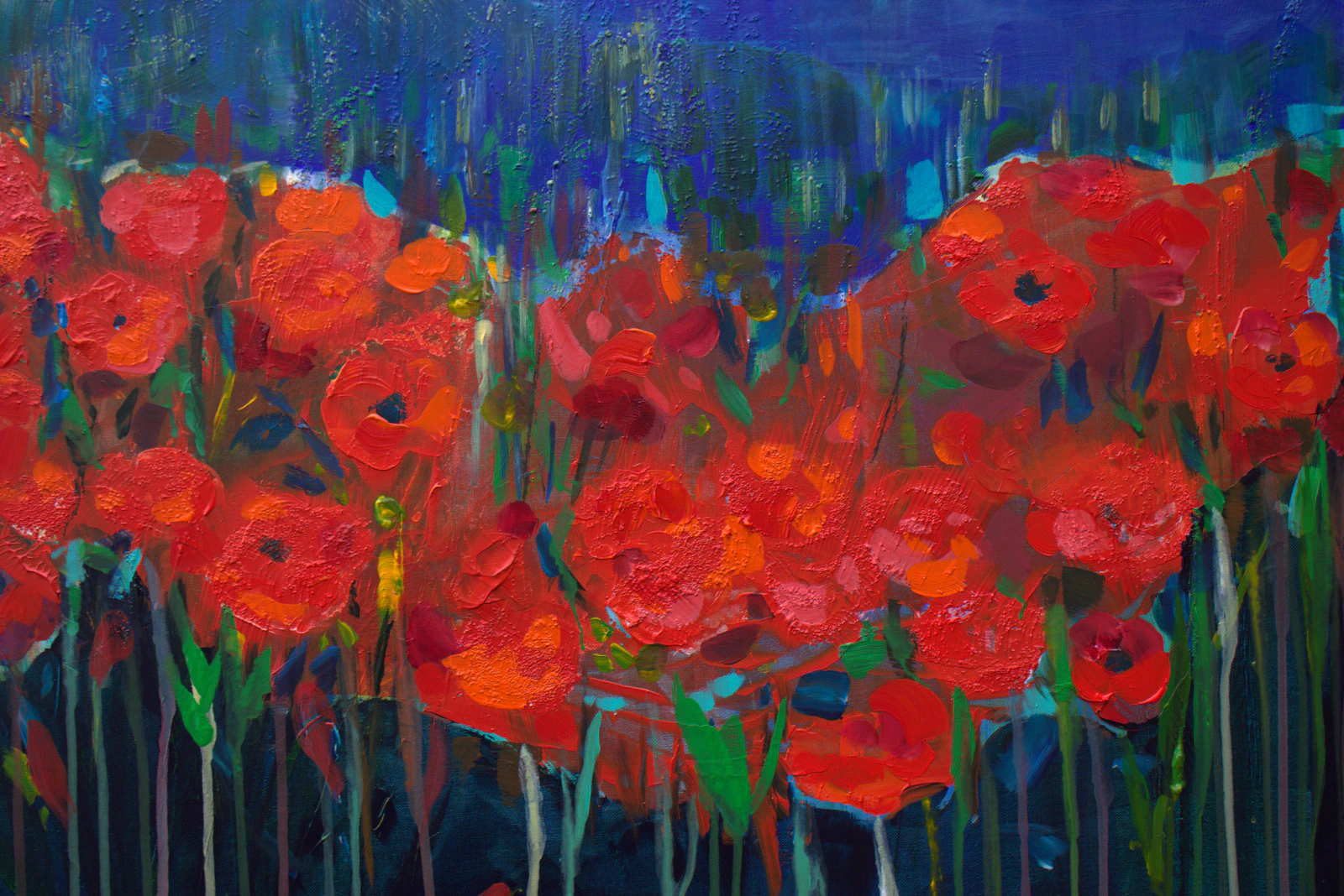 La nuit la lune faisait chanter les fleurs brûlées au soleil de juillet. - Thumbnail 3