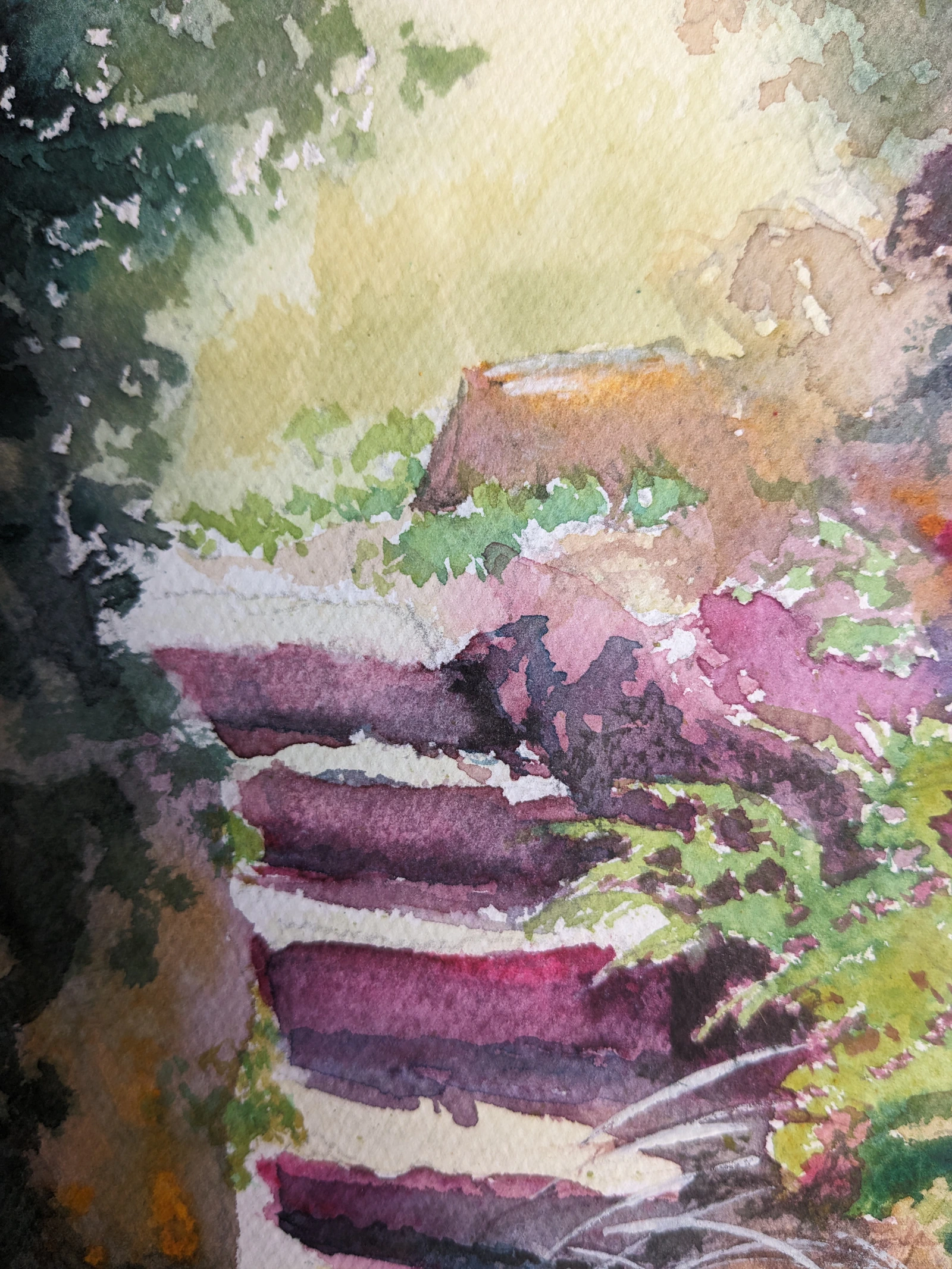 Escalier vers le Jardin Secret - Thumbnail 3