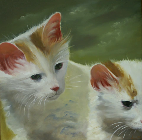 Les deux chatons