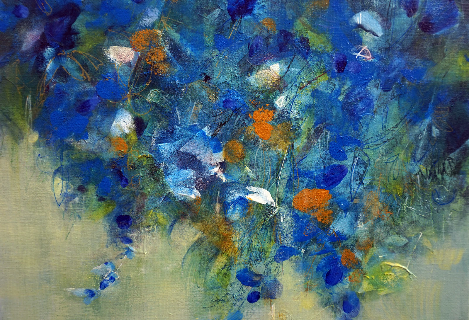 Fleurs bleues - Thumbnail 3