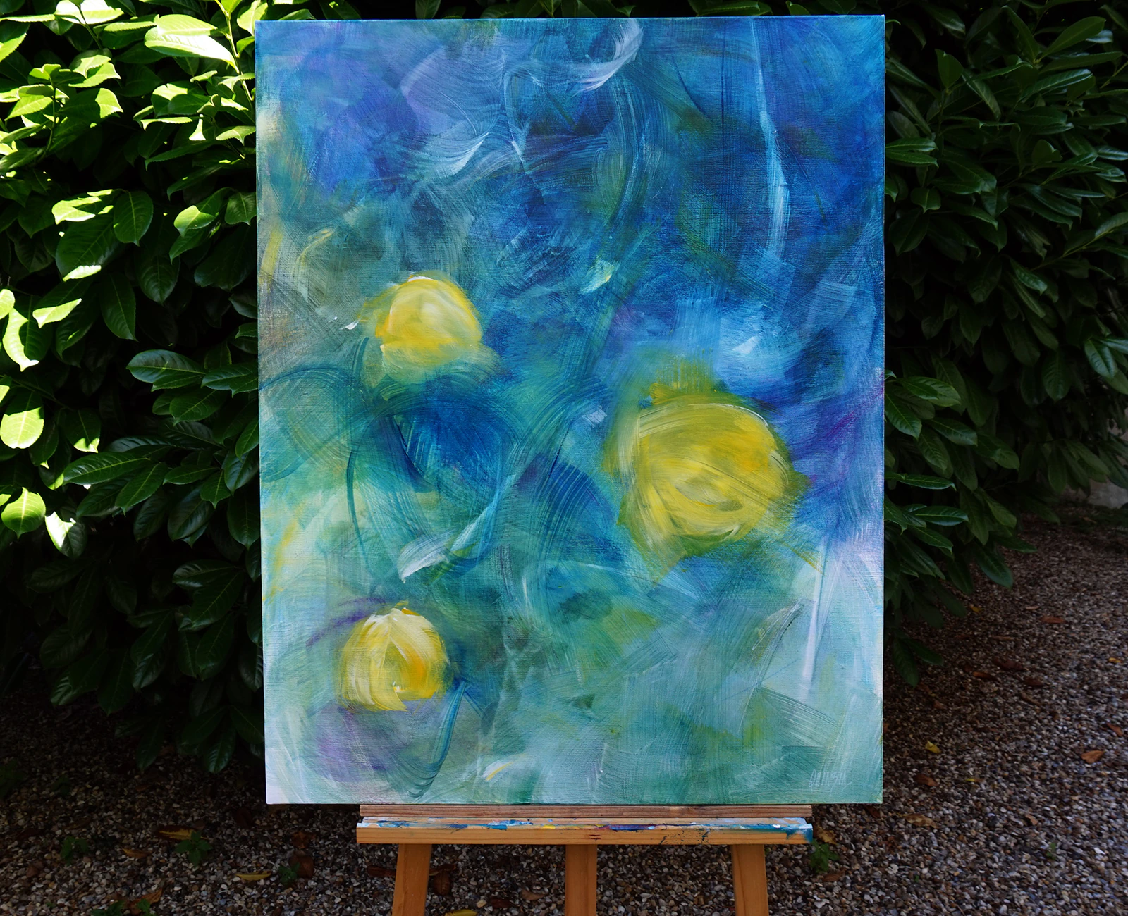 Trois boutons jaunes - Thumbnail 7