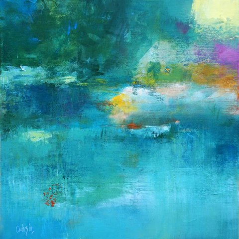 L'été sur l'étang