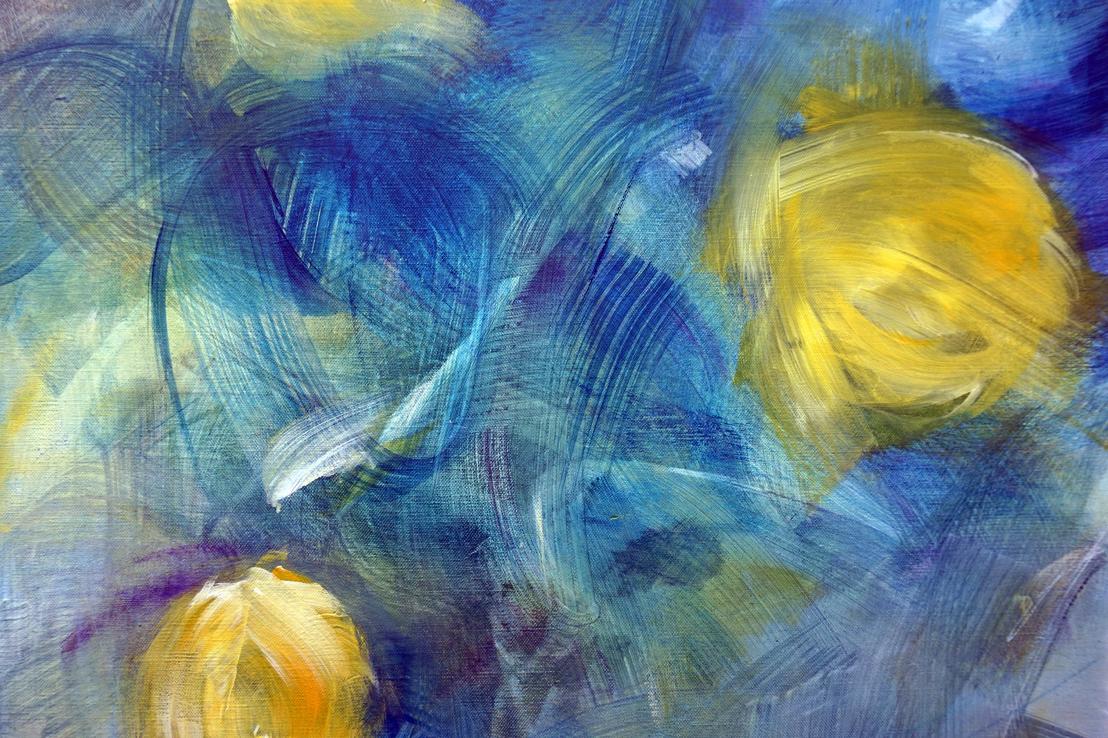 Trois boutons jaunes - Thumbnail 3