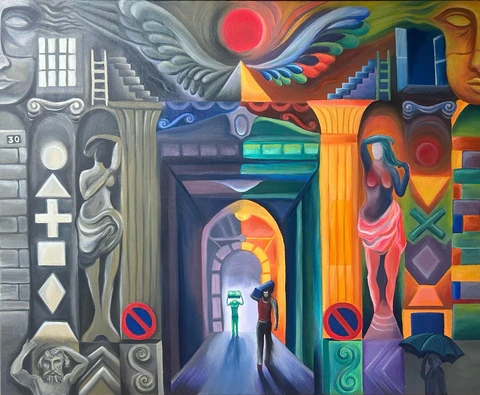 Le Passage (ou les dites cariatides)