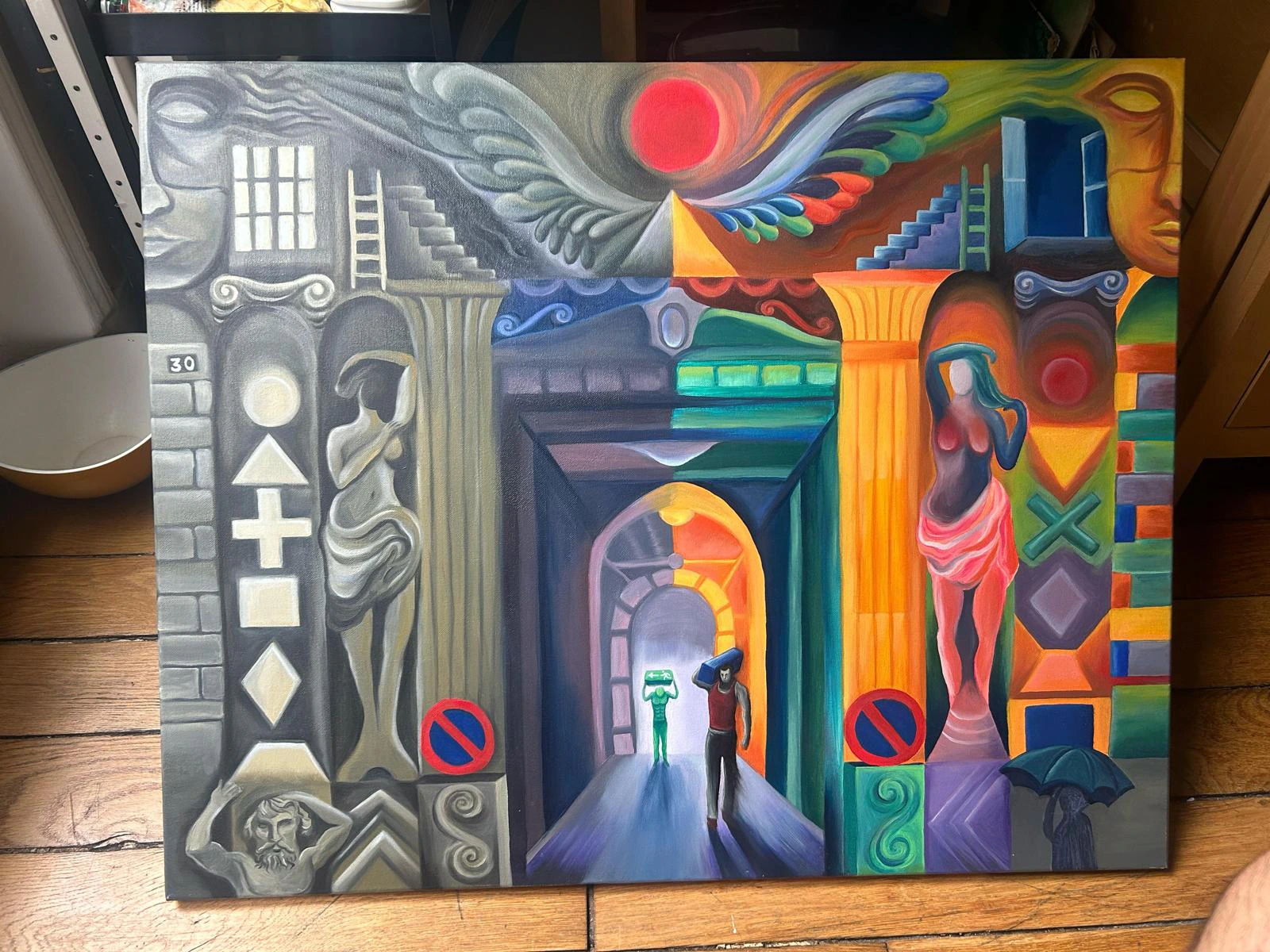 Le Passage (ou les dites cariatides) - Thumbnail 4