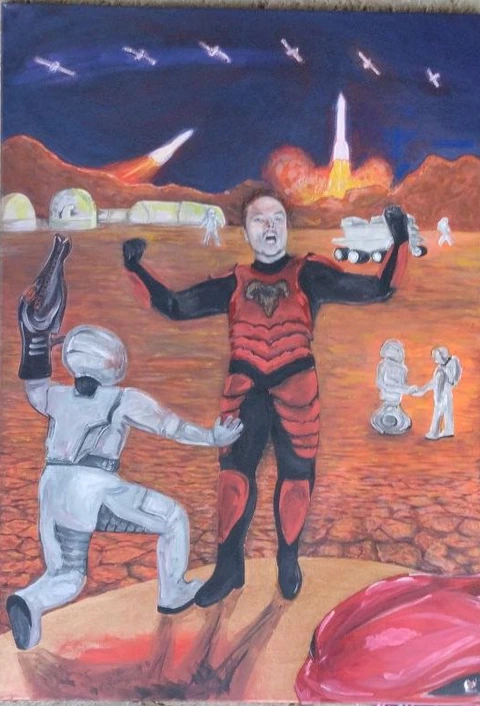 Mars Archon, Elon Musk