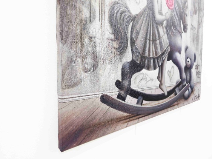 La Fillette Au Cheval à Bascule - Thumbnail 3