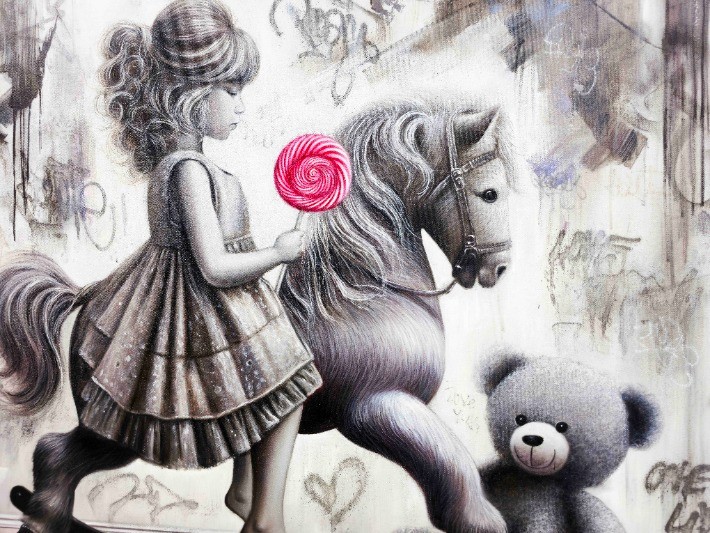 La Fillette Au Cheval à Bascule - Thumbnail 9