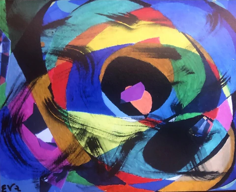 Abstraction colorée