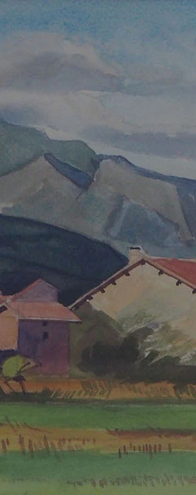 Maisons dans une vallée près de Montmaur, Hautes-Alpes - Thumbnail 2