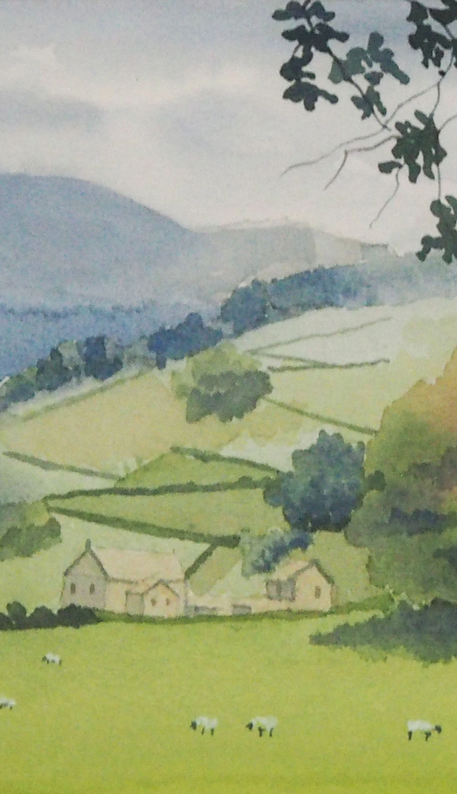 Paysage d'Irlande avec moutons - Thumbnail 2