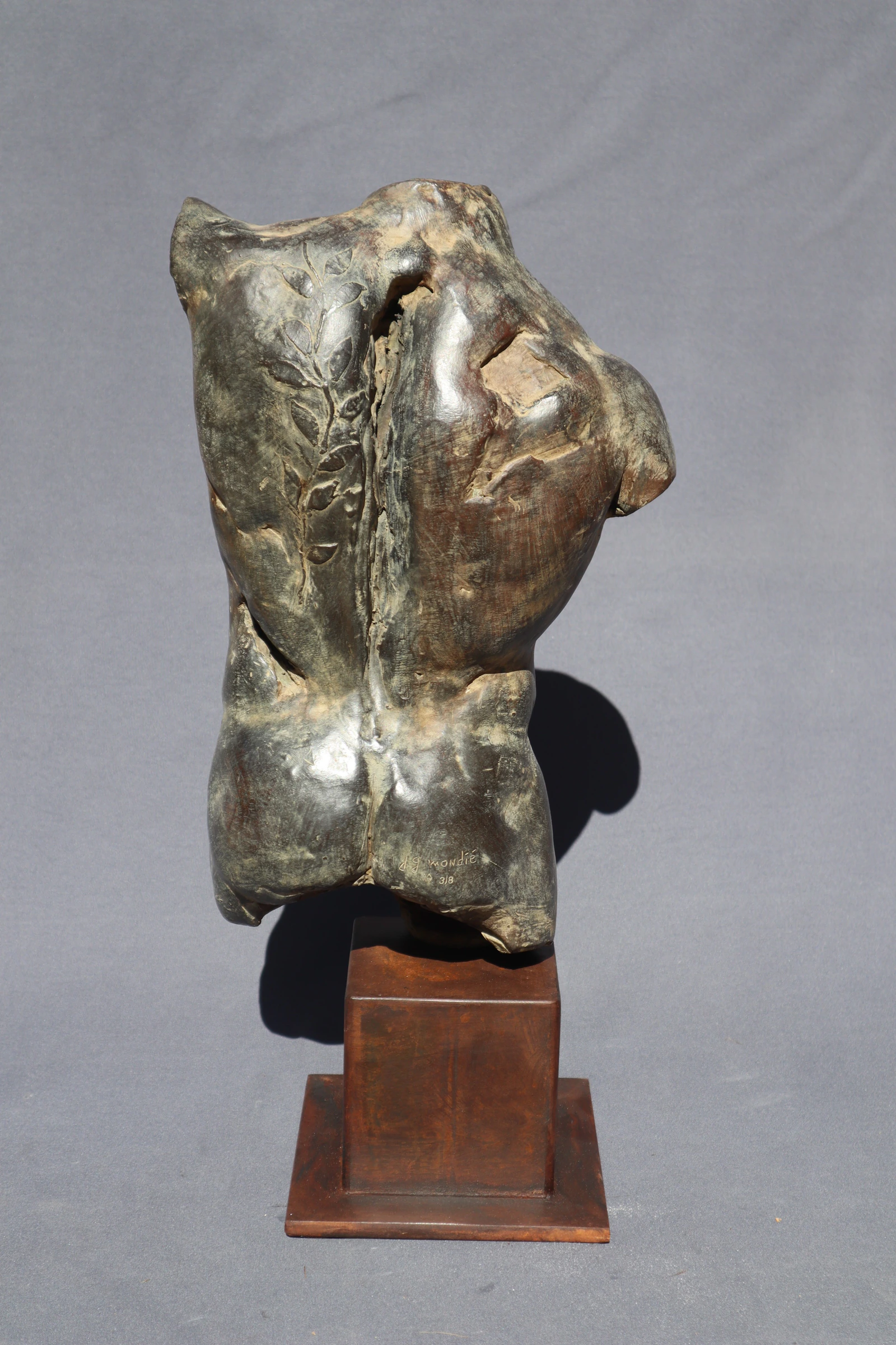 TORSE DE GLADIATEUR AU RAMEAU D'OLIVIER - Thumbnail 2