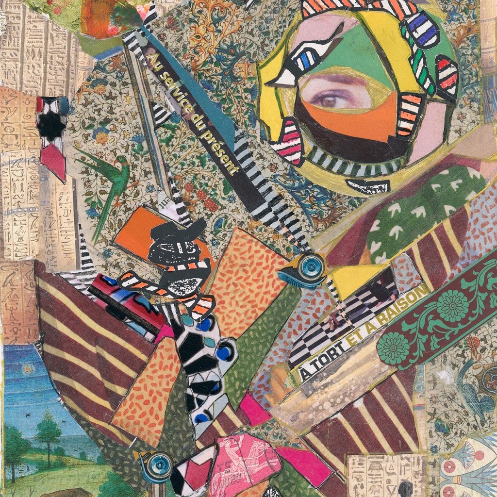 Portrait de BILITISSE Peintre collagiste .Oeuvres surréalistes