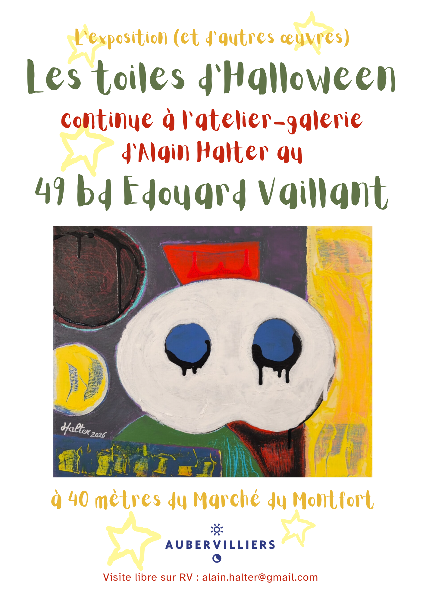 Les toiles d’Halloween