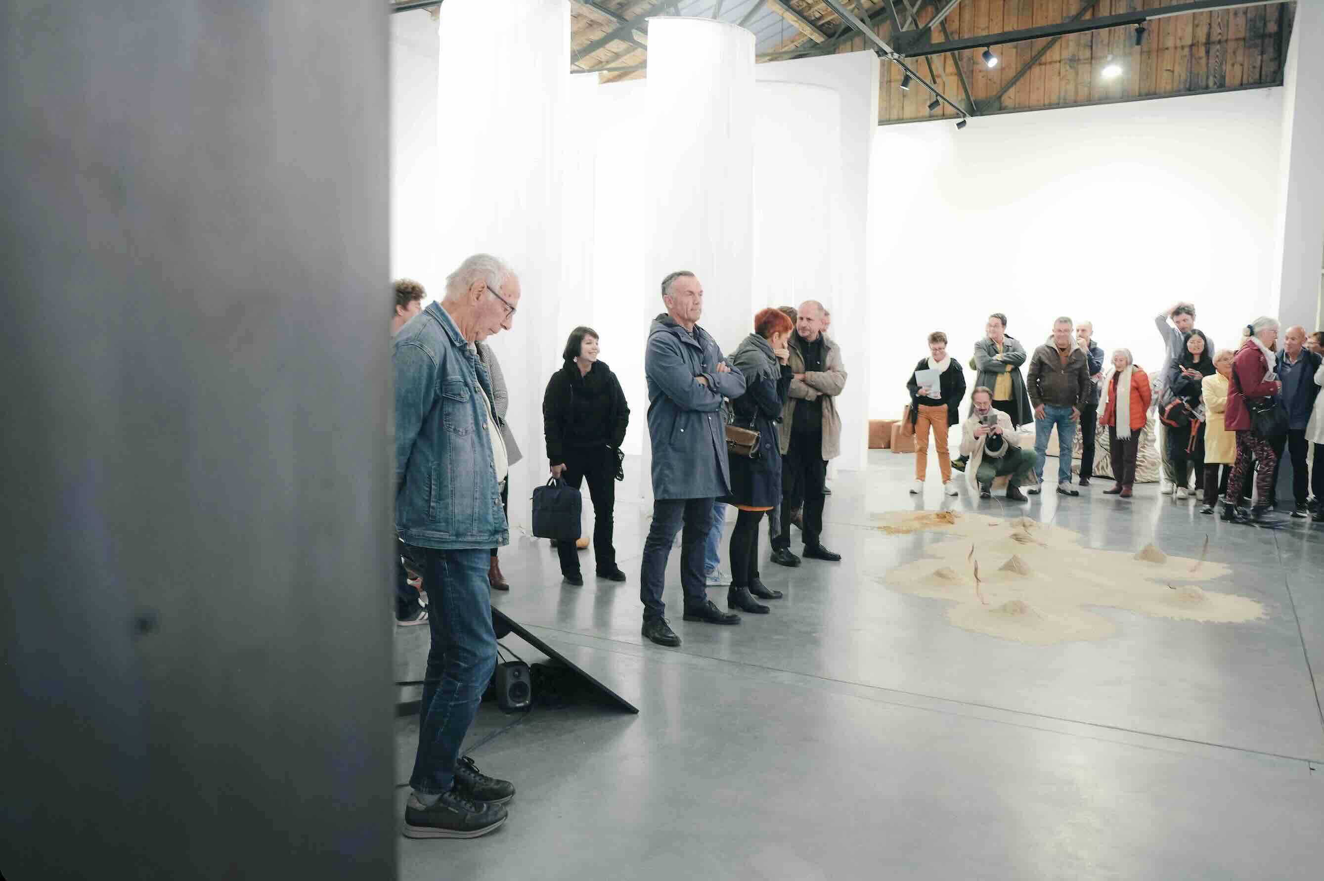 Vernissage de l'exposition L'Harmonie du Personnel d'Annika Kahrs