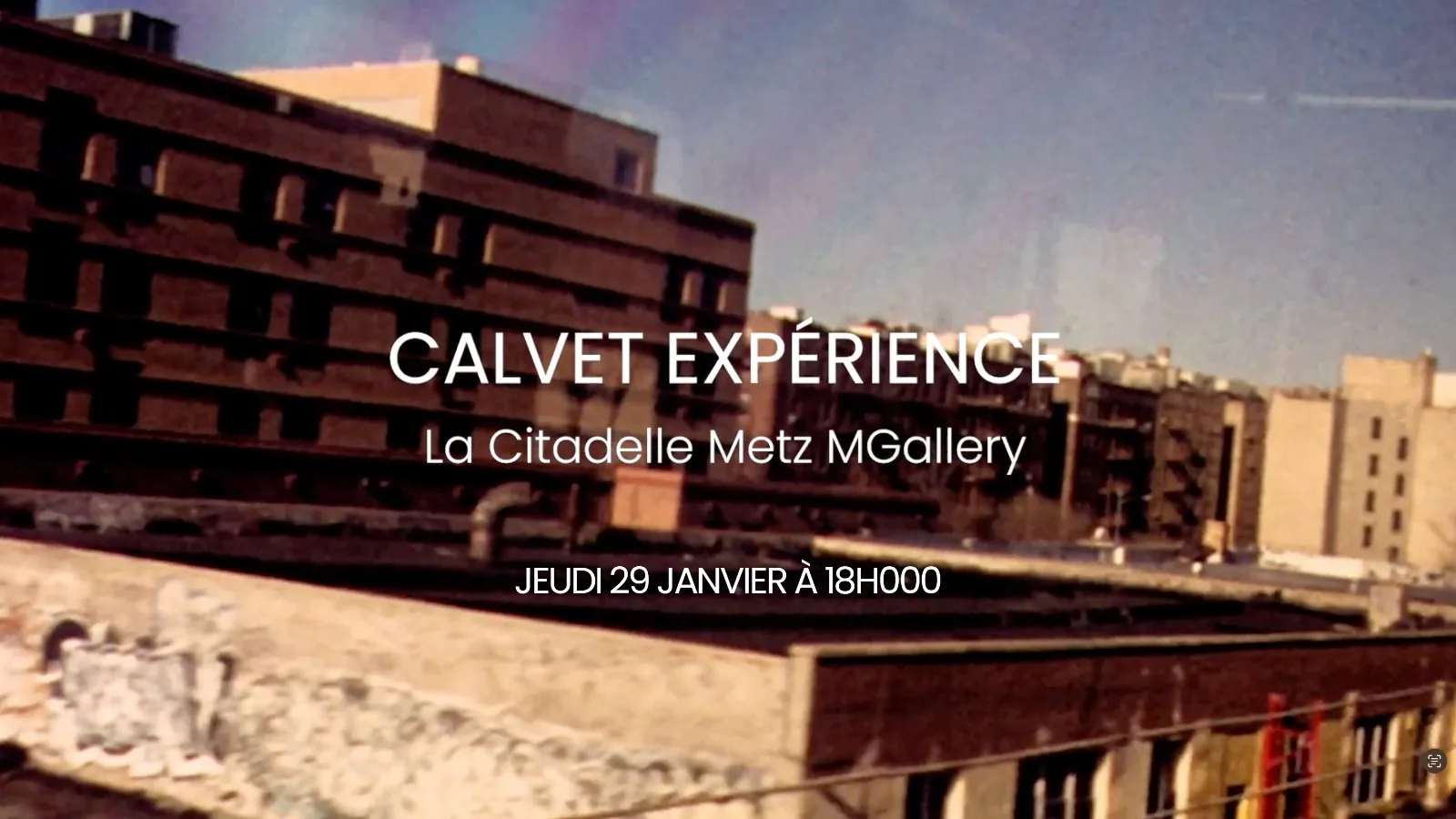CALVET EXPÉRIENCE & Dîner avec l'artiste